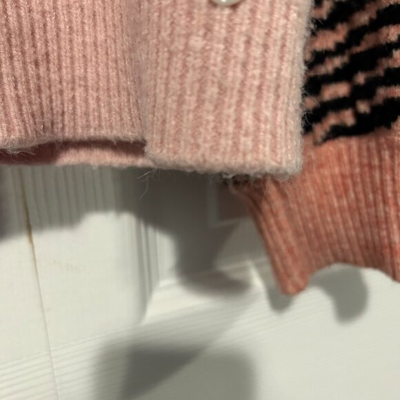 Contrast Soft Cream Pink Sweater - Picture 5 of 8